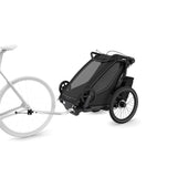 Thule Single, schwarz Kinderanhänger Thule Chariot Sport 2