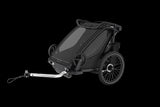 Thule Double, schwarz Kinderanhänger Thule Chariot Sport 2