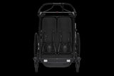 Thule Double, schwarz Kinderanhänger Thule Chariot Sport 2
