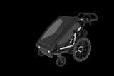 Thule Double, schwarz Kinderanhänger Thule Chariot Sport 2