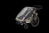 Thule Single, Faded Khaki Kinderanhänger Thule Chariot Cross 2