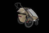 Thule Single, Faded Khaki Kinderanhänger Thule Chariot Cross 2