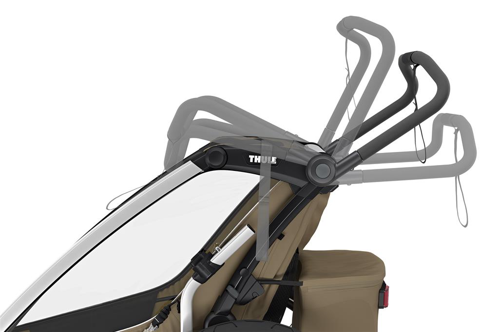 Thule Single, Faded Khaki Kinderanhänger Thule Chariot Cross 2