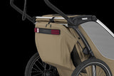Thule Single, Faded Khaki Kinderanhänger Thule Chariot Cross 2