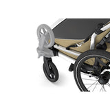 Thule Double, Faded Khaki Kinderanhänger Thule Chariot Cross 2