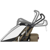 Thule Double, Faded Khaki Kinderanhänger Thule Chariot Cross 2