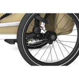 Thule Double, Faded Khaki Kinderanhänger Thule Chariot Cross 2