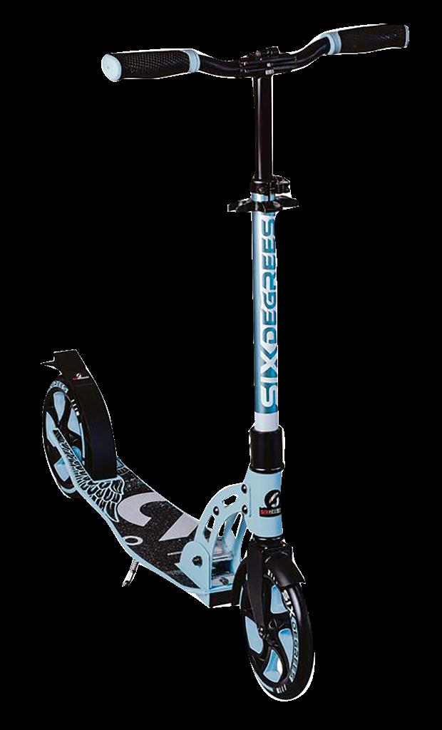 Muuwmi pastell-blau, 205mm Scooter Six Degrees Aluminium SG