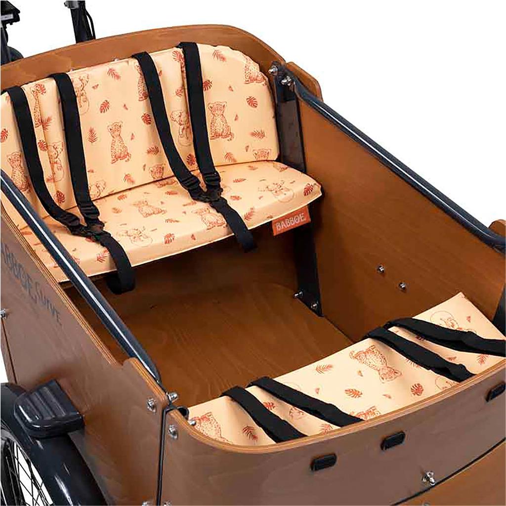 Babboe Safari Peach, für Curve Kissenset Babboe