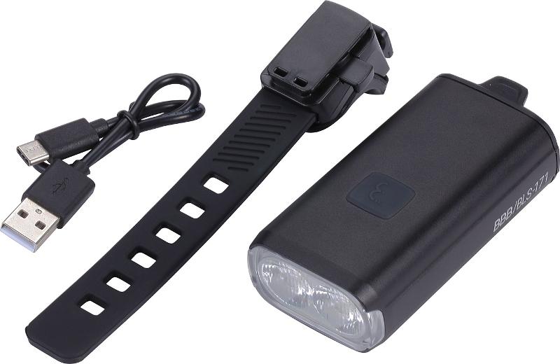 BBB Akku Frontlicht StrikeDuo 1200 BLS-171 schwarz
