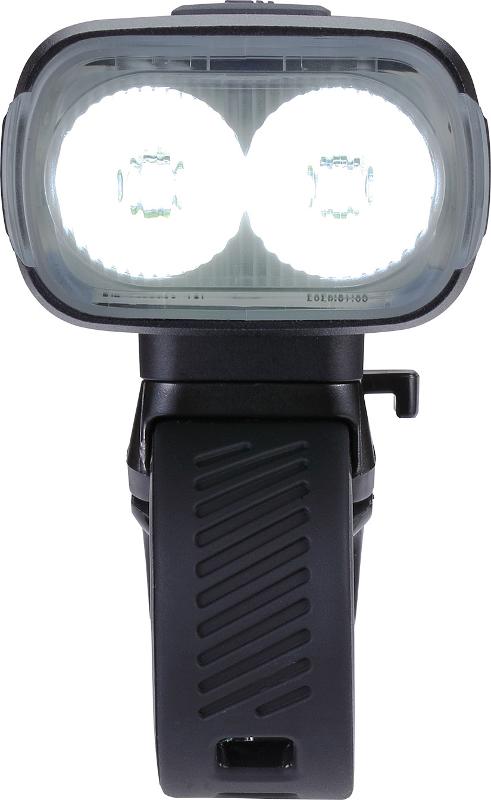 BBB Akku Frontlicht StrikeDuo 1600 BLS-172 schwarz