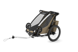 Thule Single, Faded Khaki Kinderanhänger Thule Chariot Cross 2