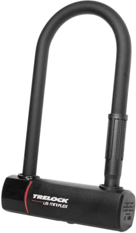 TRELOCK U5 Mini Flex Bügelschloss/Schlaufenkabel Set
