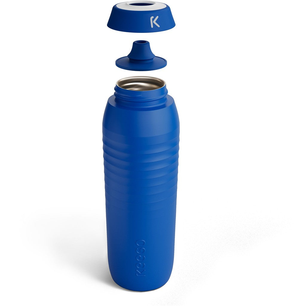 Keego Trinkflasche Kunststoff Titan 0,75 l, Electric Blue