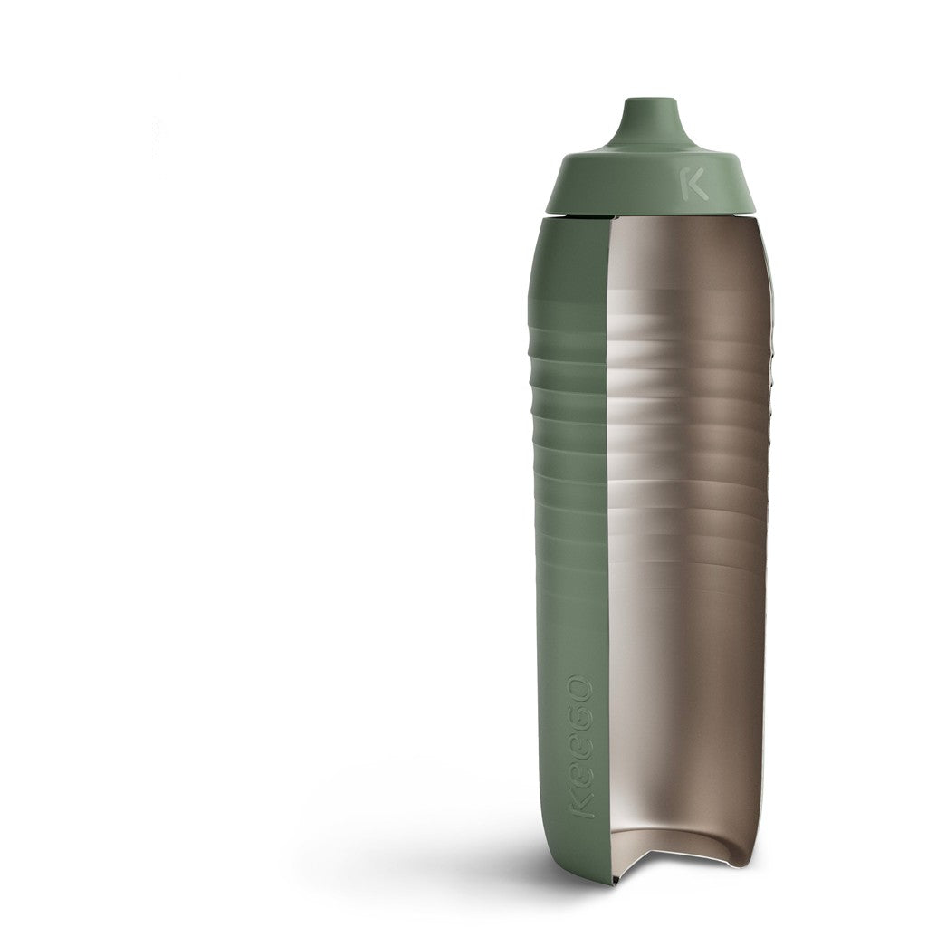 Keego Trinkflasche Kunststoff Titan 0,75 l, Gravel Green