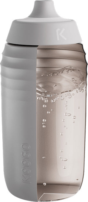 Keego Trinkflasche Kunststoff Titan 0,5 l, Silver Stardust