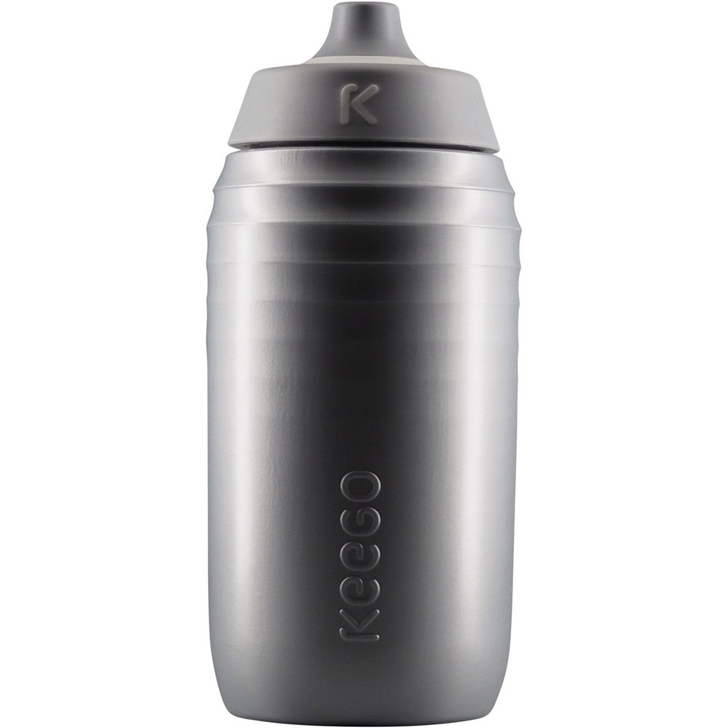 Keego Trinkflasche Kunststoff Titan 0,5 l, Silver Stardust