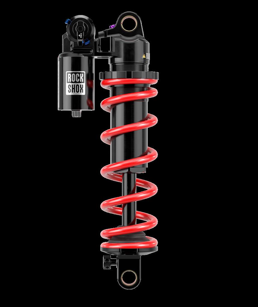 RockShox Dämpfer Vivid Coil Ultimate RC2T D1sw,185x55mm,Trunnion,Adj.Hydr.BO,o.Feder