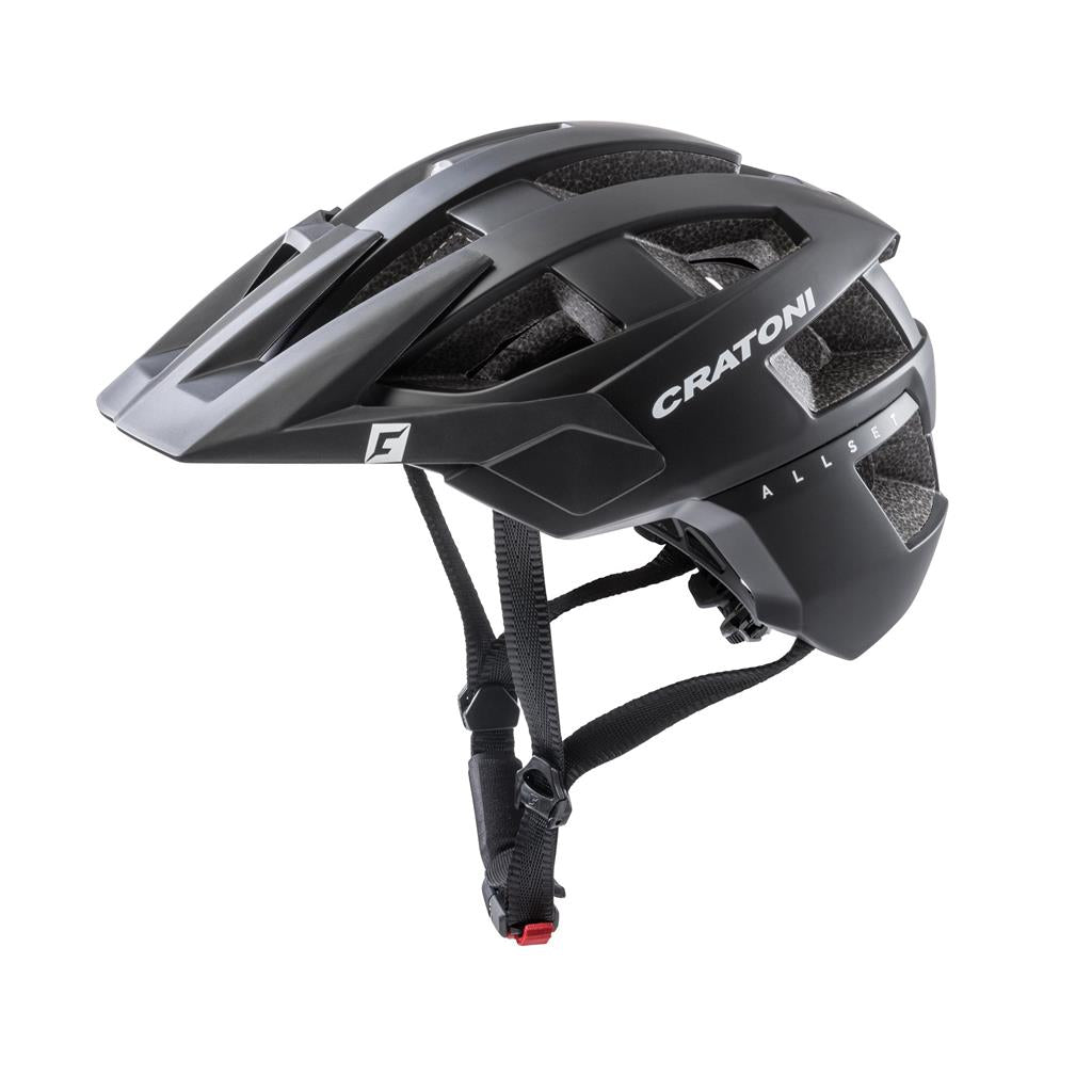 Cratoni Fahrradhelm AllSet (MTB) schwarz matt