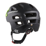 Cratoni Fahrradhelm Maxster Pro (Kid) schwarz/neongrün matt