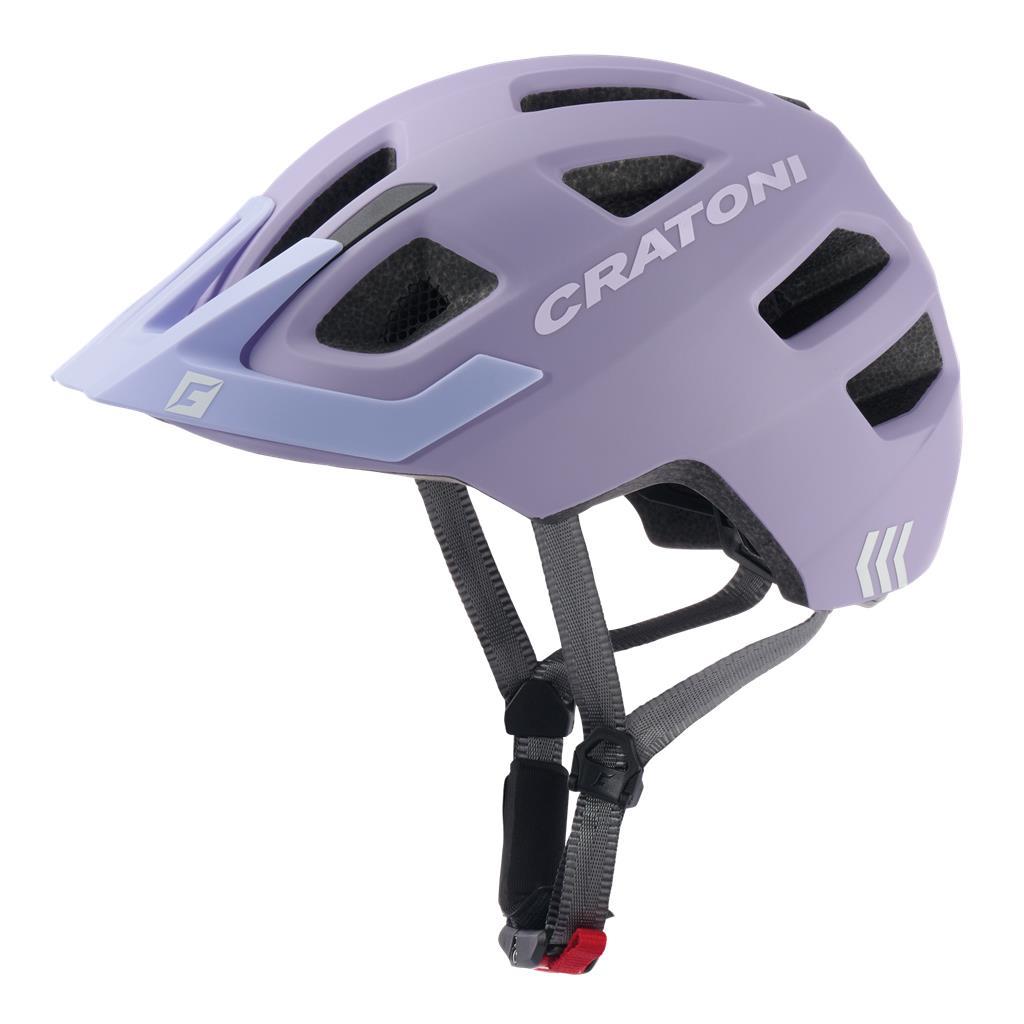 Cratoni Fahrradhelm Maxster Pro (Kid) purple matt
