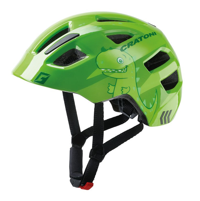 Cratoni Dino, grün glänzend, Fahrradhelm Cratoni Maxster