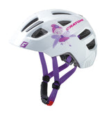 Cratoni Fahrradhelm Maxster (Kid) Fee/weiß glanz
