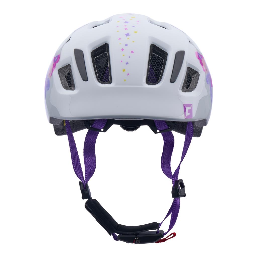 Cratoni Fahrradhelm Maxster (Kid) Fee/weiß glanz