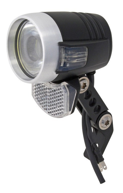 AXA Scheinwerfer AXA Blueline50 E6-12 für E-Bike, 6-12V Batterie