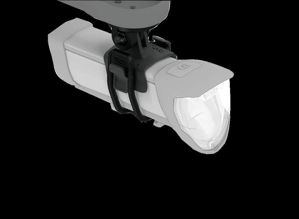 Busch & Müller Adapter für Akku-Scheinwerfer Ixon Core für GoPro/Garmin/Wahoo und Aero-Lenker