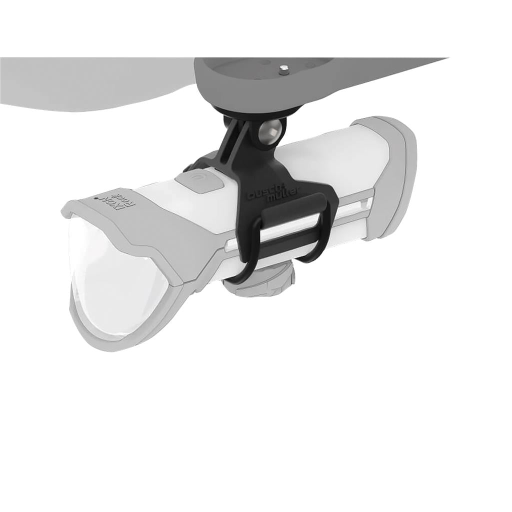 Busch & Müller Adapter für Akku-Scheinwerfer Ixon Rock für GoPro/Garmin/Wahoo und Aero-Lenker