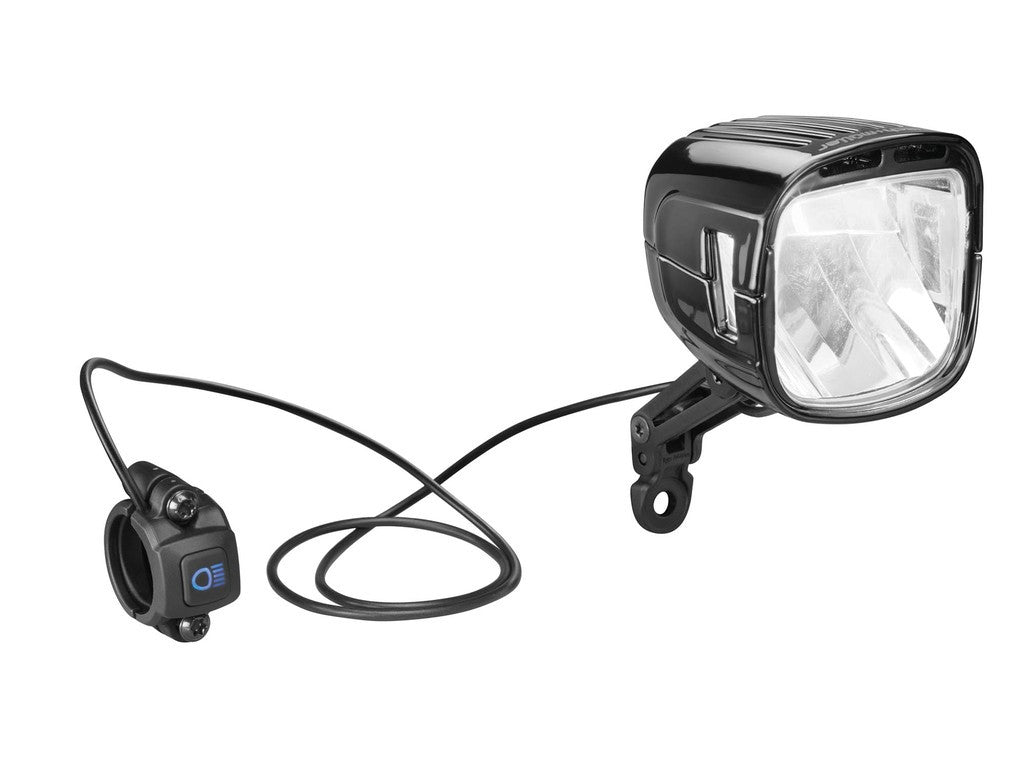 Busch & Müller LED-Scheinw. b&m IQ-XL 300/250 Lux schwarz für E-Bike