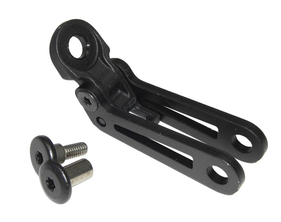 Busch & Müller Scheinwerfer-Halter Alu b&m schwarz für Gabelmontage