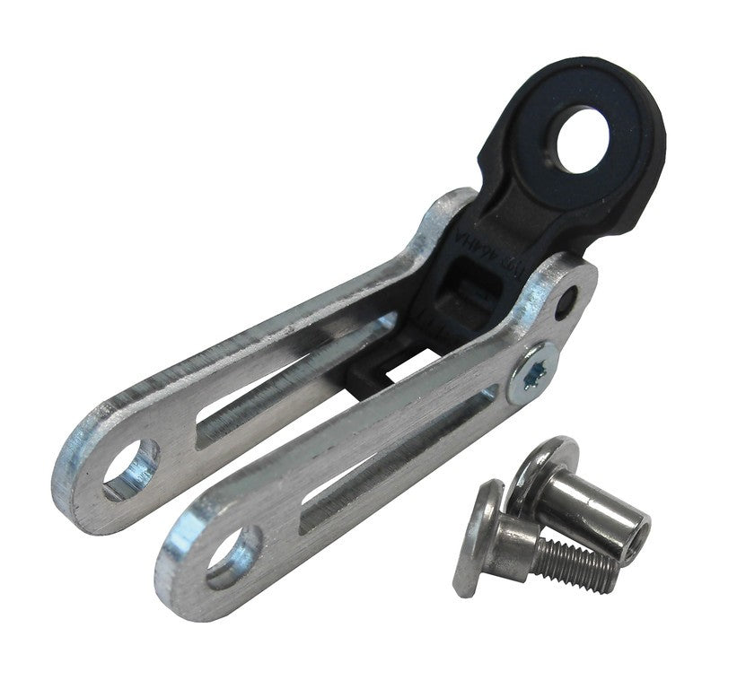 Busch & Müller Scheinwerfer-Halter Alu b&m silber für Gabelmontage