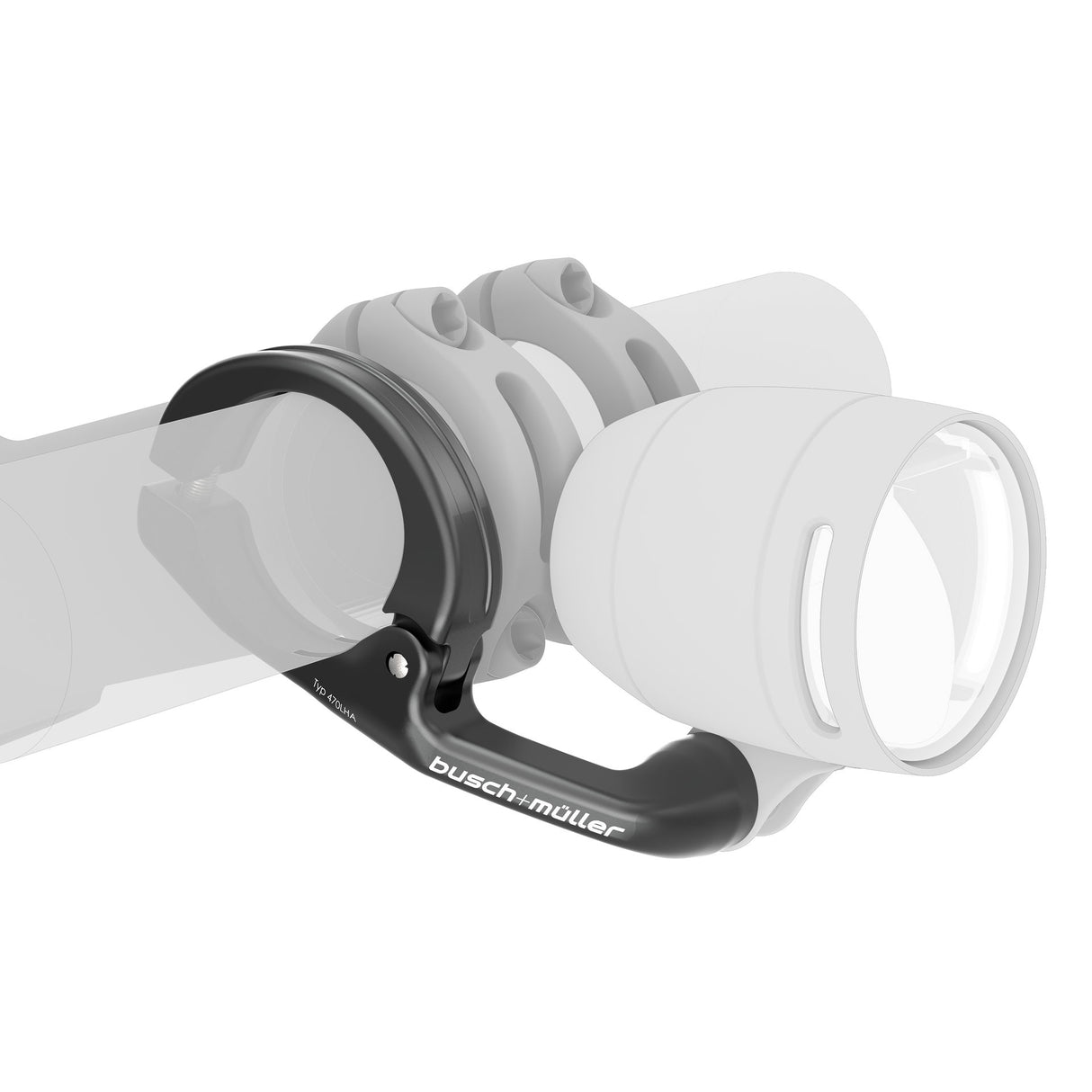 Busch & Müller Scheinwerfer-Lenkerhalter b&m Alu für Ø 35mm