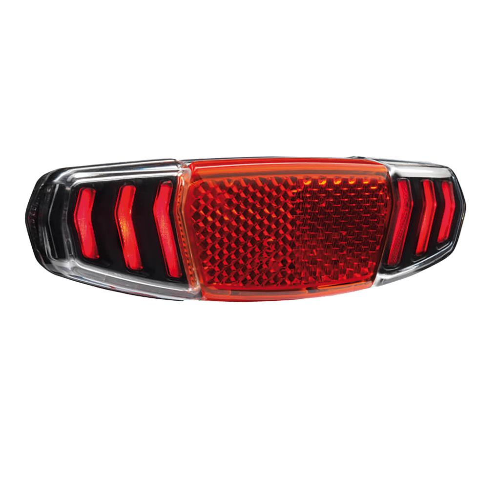 Busch & Müller LED-Rücklicht b&m Toplight Dart E für E-Bikes, Gepäckträgermontage