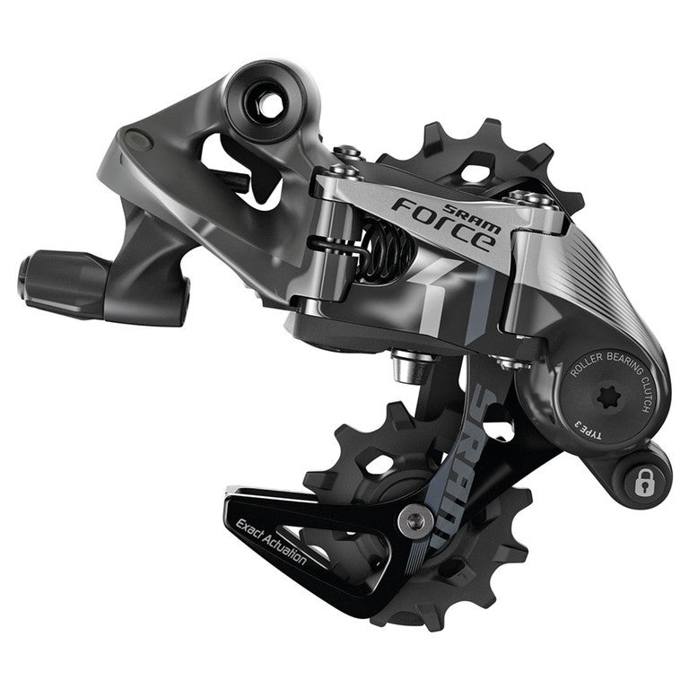 Sram Schaltwerk Sram Force1 3.0, 11-Gang schwarz, lang, Max -42Z. 00.7518.112.002