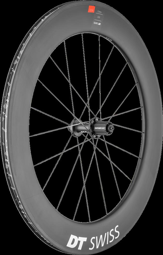 DT Swiss HR ARC 1100 Dicut 80 28"/17mm 700C Carbon, 130/5mm QR Shim. RD 11 SP