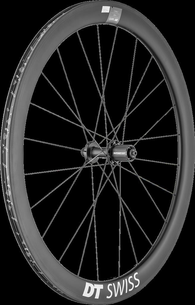 DT Swiss HR ARC1400 Dicut 48 28"/17mm Carbon, 130/5 mm QR Stahl, Shimano