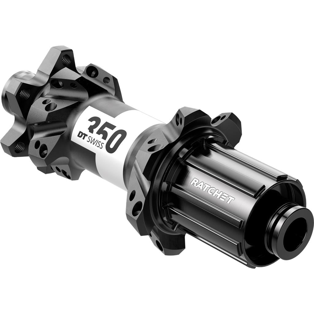DT Swiss HR-Nabe 350 MTB Straightpull DB 142/12mm TA, IS 6-b., 28L, Shim. Light