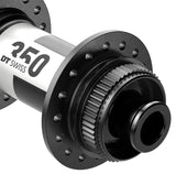 DT Swiss VR-Nabe 350 Road Disc Brake 100mm/12mm TA, CL, 24 Loch