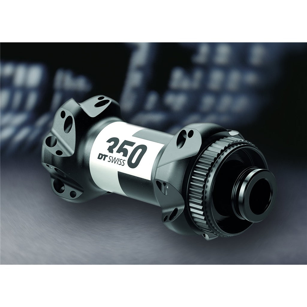 DT Swiss VR-Nabe 350 Road Straightp. DB 100mm/12mm TA, CL, 24 Loch