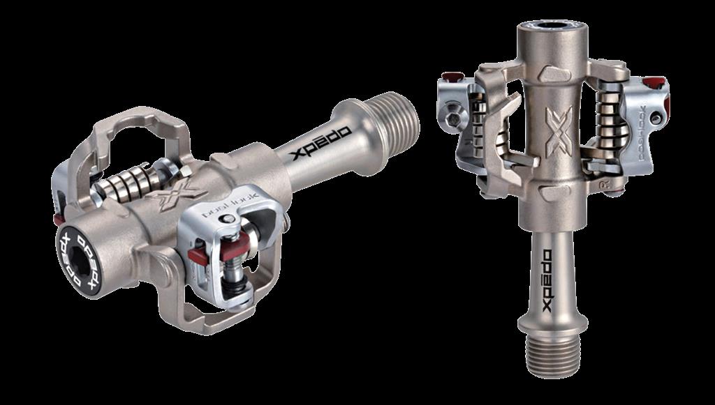 Xpedo Pedal Xpedo Clipless M-FORCE 8 CR silber, 9/16", doppelseitig, XMF08TC