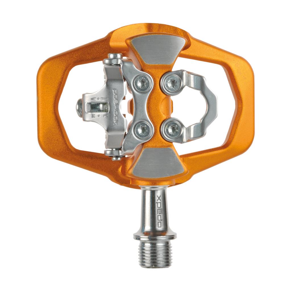 Xpedo Pedal Xpedo TRAVERSE Duo orange, 9/16", einseitig, XCF12AC