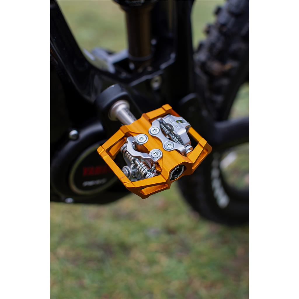 Xpedo Pedal Xpedo TRAVERSE Duo orange, 9/16", einseitig, XCF12AC