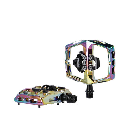 Xpedo Pedal Xpedo AMBIX oilslick, 9/16", einseitig XPC, XTF03AC