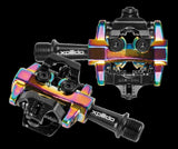 Xpedo Pedal Xpedo Clipless CXR oilslick, 9/16", zweiseitig XPT, XMF10AC