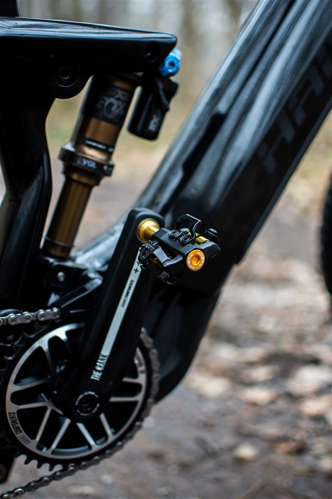 Xpedo Pedal Xpedo Clipless CXR Pro TI sw/gold, 9/16", zweiseitig XPT, XMF10AT