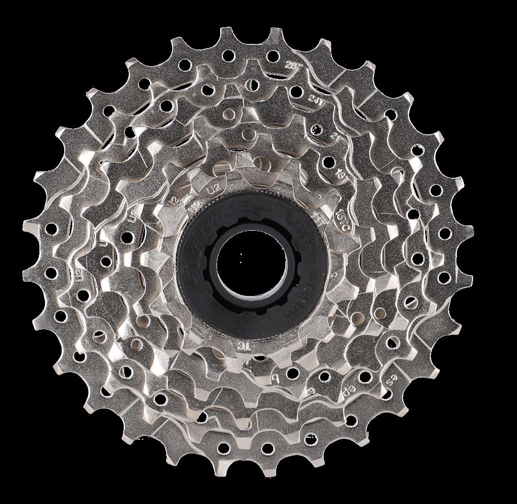 Sunrace Zahnkranz-Kassette SunRace CSM63 7-fach,11-28 Zähne,nickel