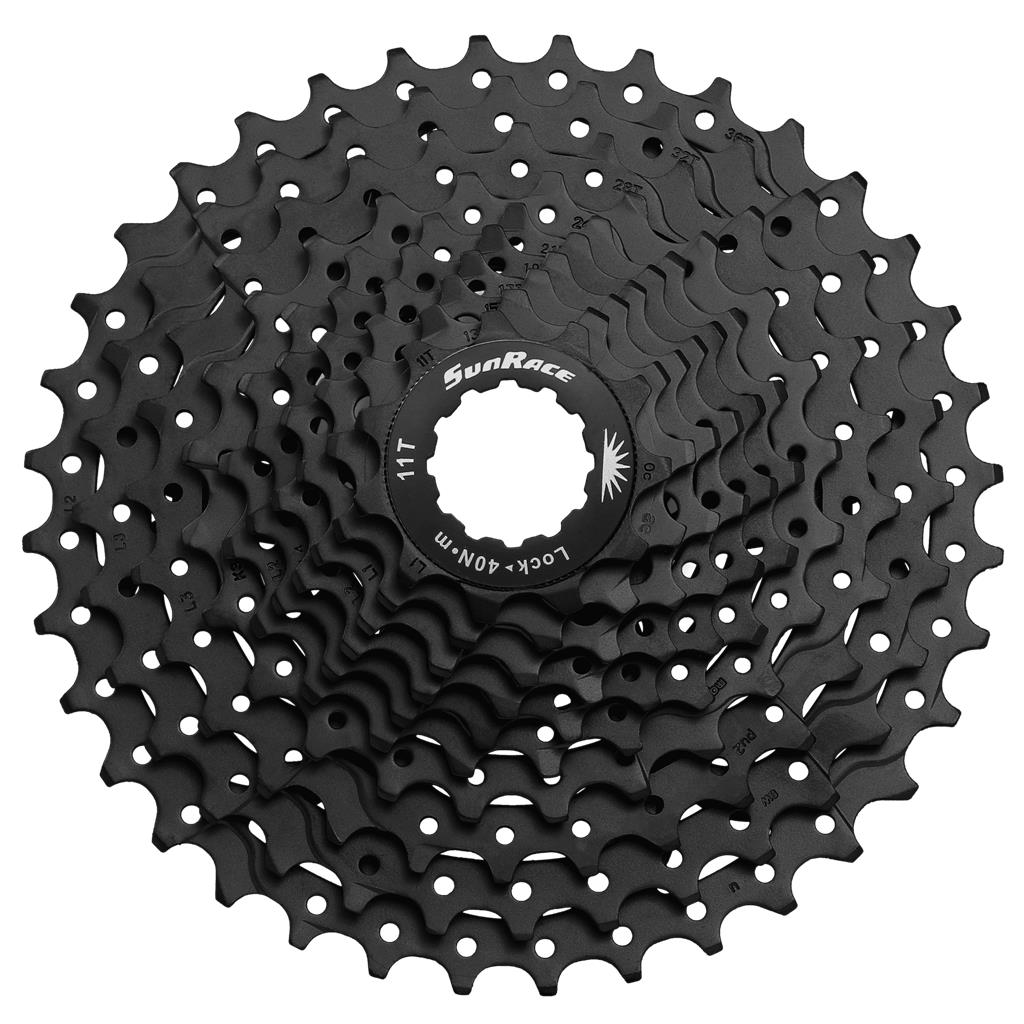 Sunrace Zahnkranz-Kassette SunRace CSMS1 10-fach,11-36 Zähne,schwarz